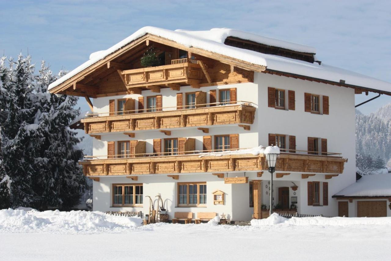 Pension Edelweiss Söll Exteriör bild